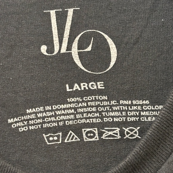 Snipes Black JLo Graphic T-shirt Size Large - Picture 4 of 7